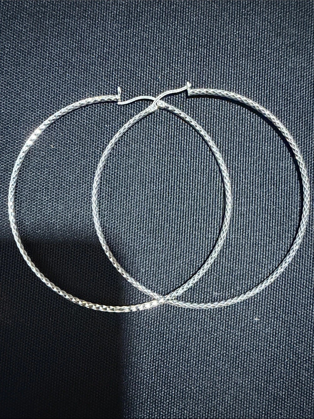 Sterling Silver  Hoop Earrings